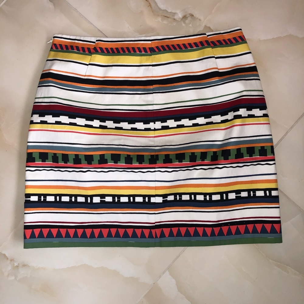 Kate Spade Saturday Women SZ 6 Striped mini skirt - Picture 2 of 5
